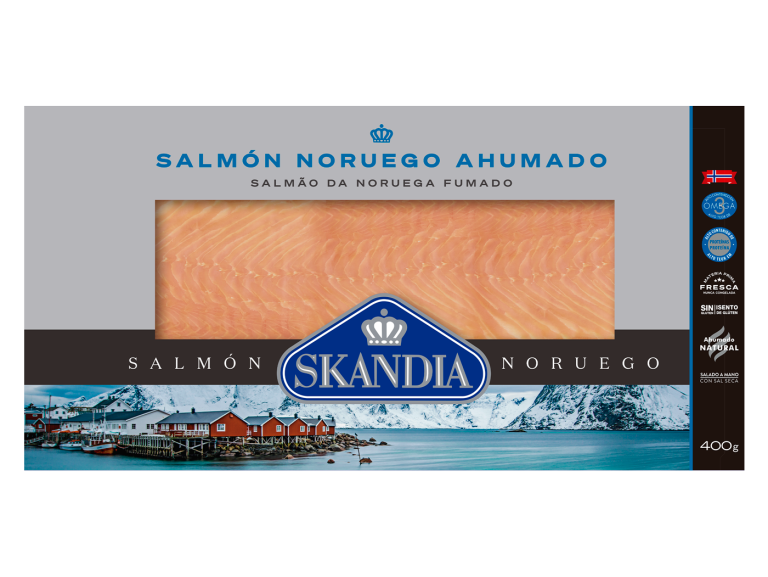 Norwegian Smoked salmon 400g – Skandia Ahumados