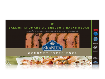 T—C SKANDIA Gourmet Experience Salmón Bayas Rojas 200g catalogo fr