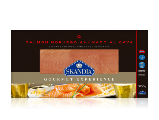 T—C SKANDIA Gourmet Experience Salmón al Cava 200g catálogo web