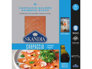 T—C SKANDIA Especialidad Carpaccio Salmon frontal visual tienda 1