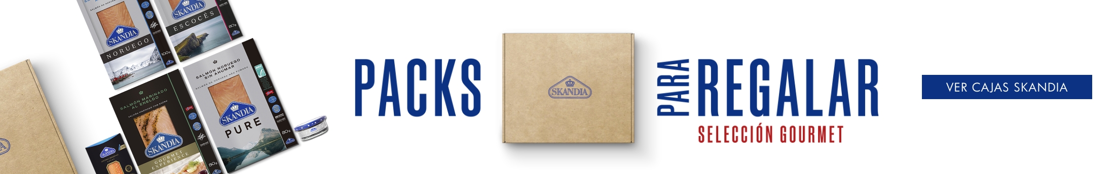 cajas especiales con productos ahumados skandia