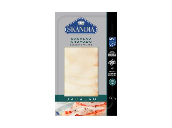 Bacalao Salvaje Ahumado MSC 80g