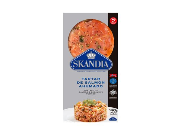 Tartar de Salmón Ahumado 140g