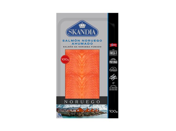 Salmón Noruego Ahumado 100g