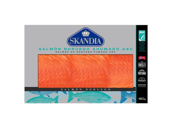 Salmón Noruego Ahumado ASC 160g