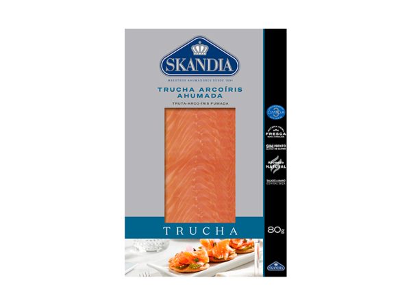 Trucha Arcoíris Ahumada 80g